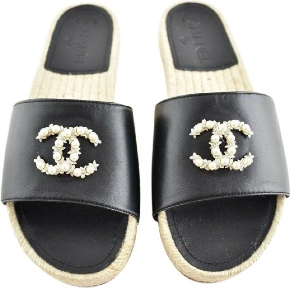 CHANEL Shoes - Women’s Authentic Chanel Sandal, Size 38.5